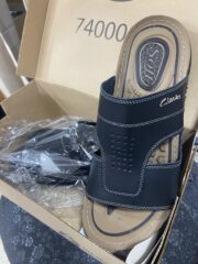 Mule hommes en cuir