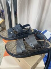 Sandales hommes cuir